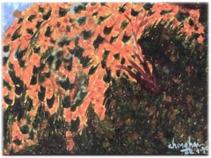 Libre-arbitre - peinture de Ma&icirc;tre Supr&ecirc;me Ching Hai