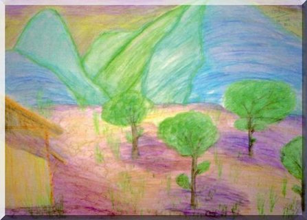 R&eacute;serve de Hao Cha - peinture de Ma&icirc;tre Supr&ecirc;me Ching Hai