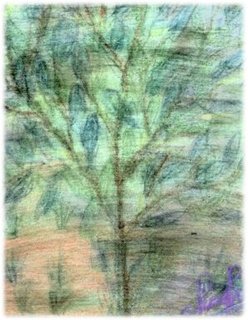 Le magnolia - peinture de Ma&icirc;tre Supr&ecirc;me Ching Hai