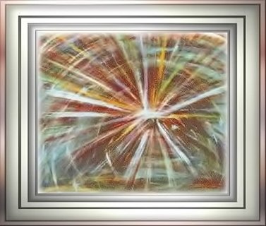 La caverne - peinture de Ma&icirc;tre Supr&ecirc;me Ching Hai