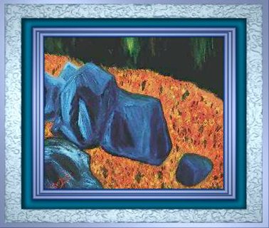 La caverne - peinture de Ma&icirc;tre Supr&ecirc;me Ching Hai